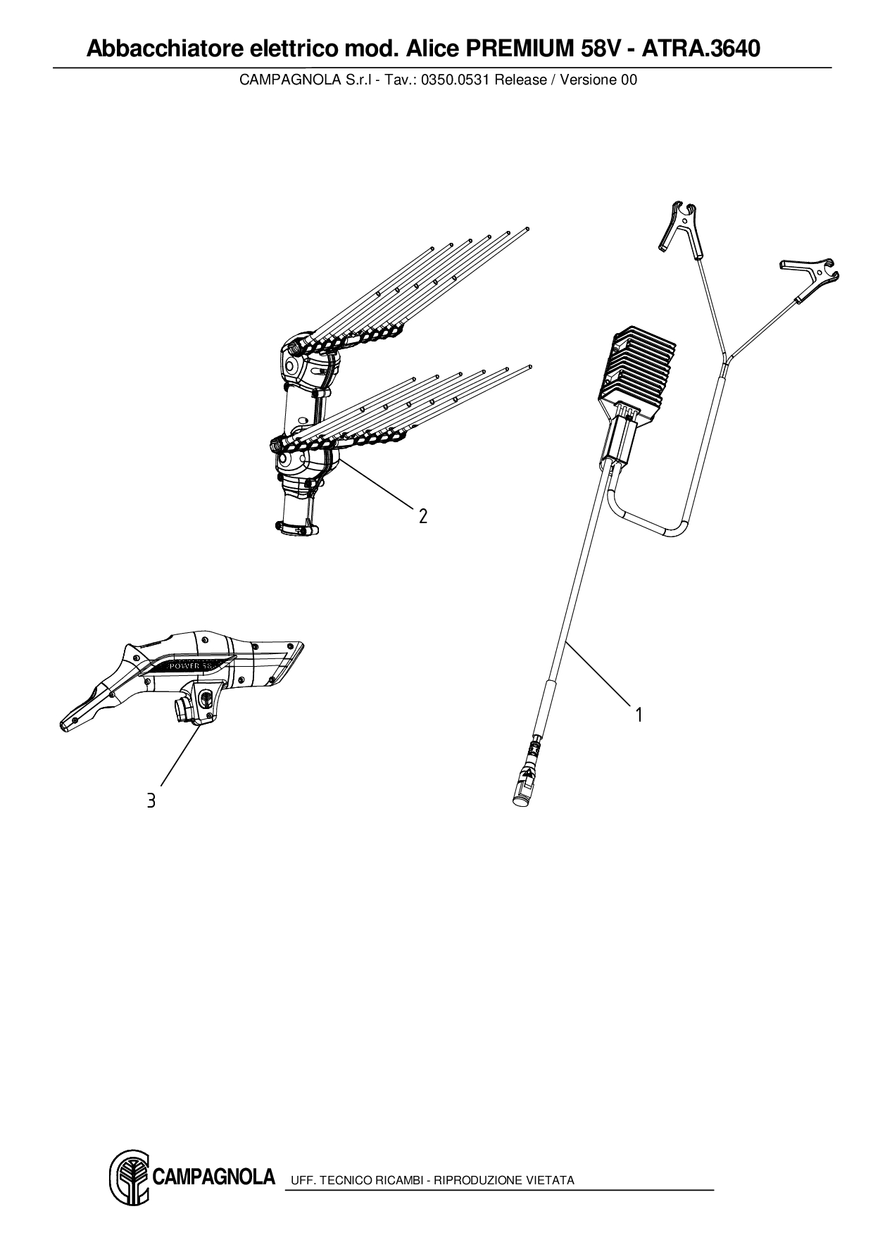 ATRA.3640_Abbacc. elettrico mod. Alice PREMIUM 58V